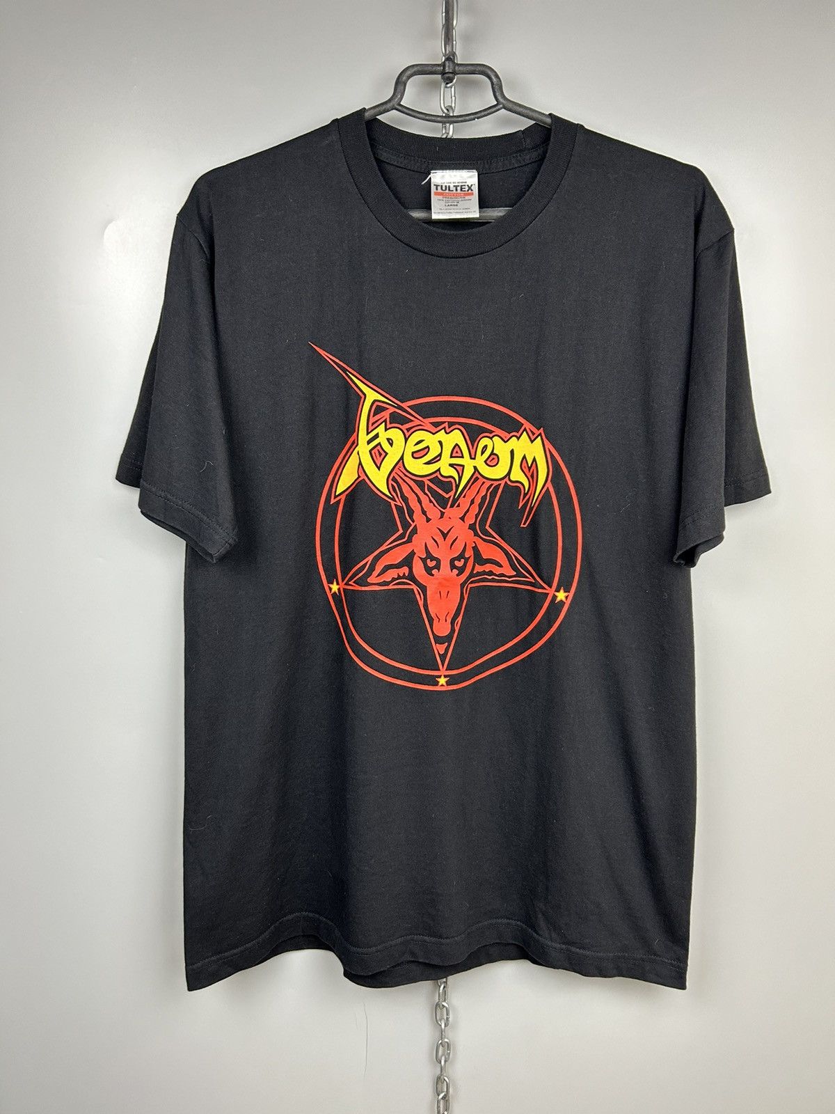 Vintage 90s Venom Black Metal Promo Tee T Shirt Hoodie, Sweatshirt | FlexRushtees.com