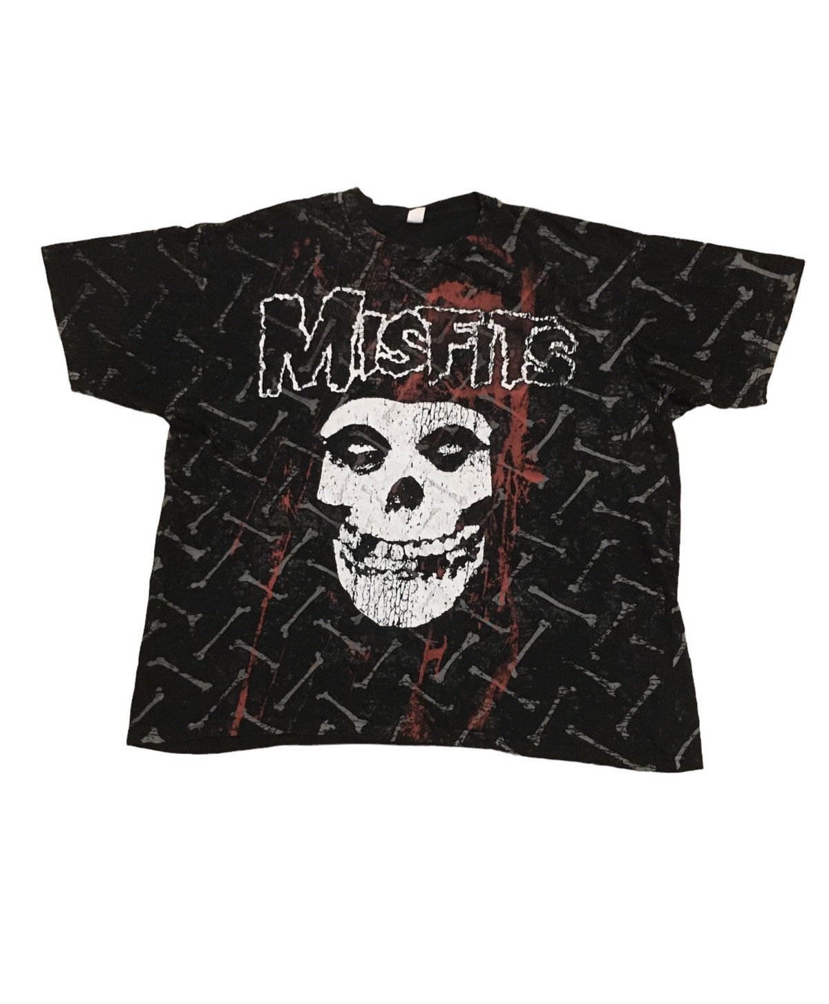 X Vintage Misfits Fullprint Punk Tshirt Hoodie, Sweatshirt | FlexRushtees.com