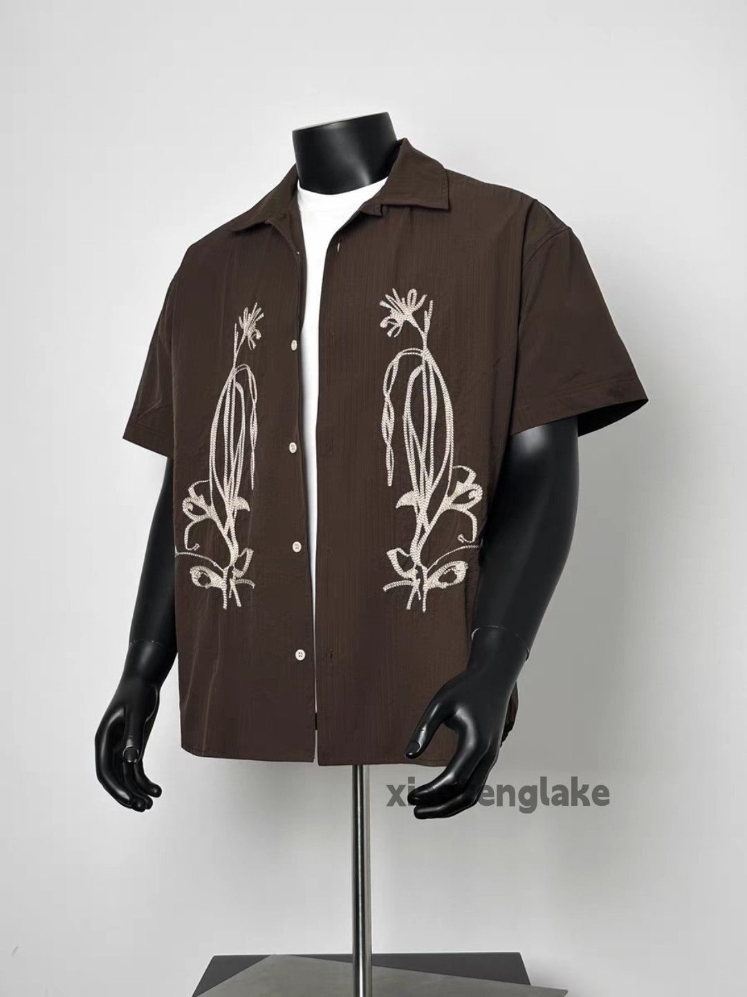 Vintage Unisex Utility Punk Yuppie Hawaiian Aloha Beach Shirt