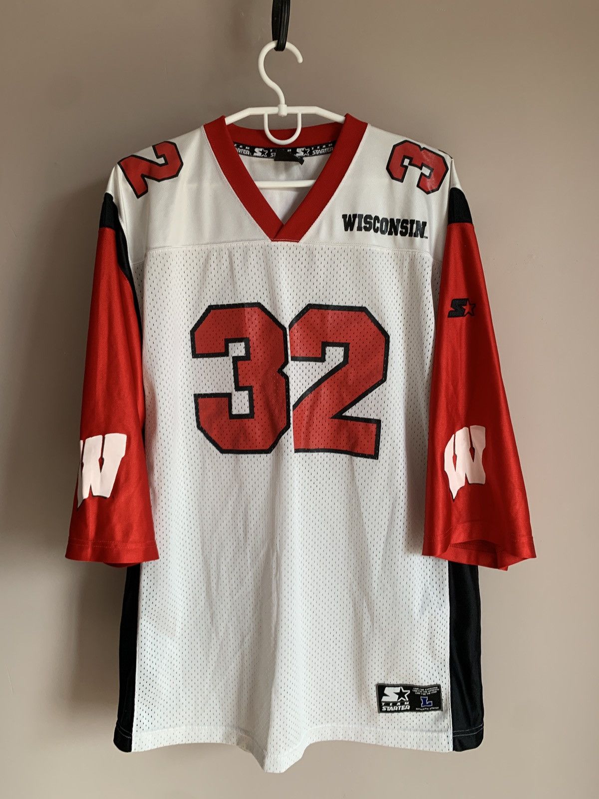 Wisconsin Badgers Starter Vintage Tee Shirt Size L