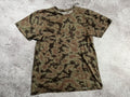 Vans Custom Skate T Shirt Fit Desert Camouflage Graphic Tee