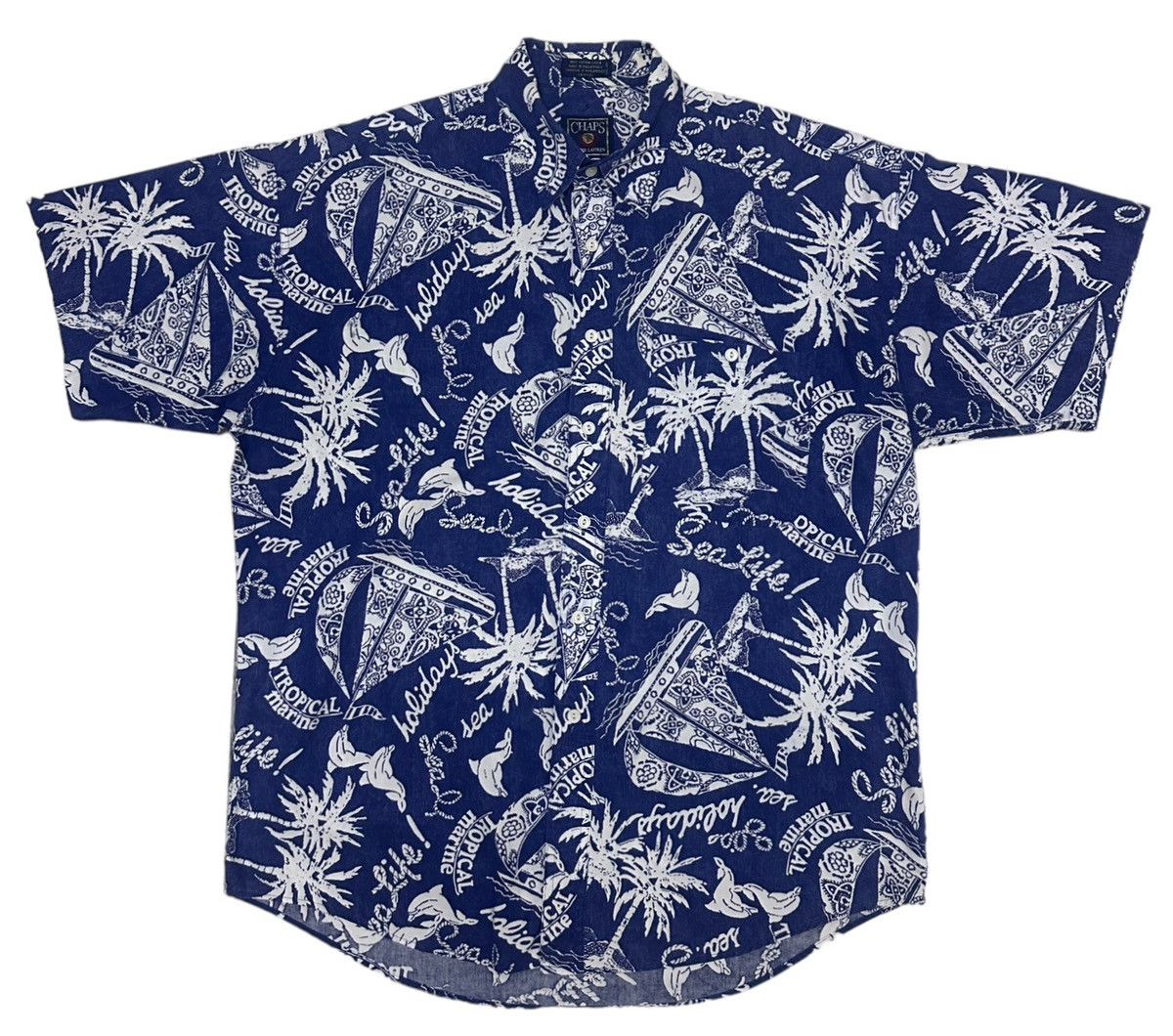 Rrl Ralph Lauren X Vintage Rare Ralph Lauren Ovp Tropical Marine Camp Shirts
