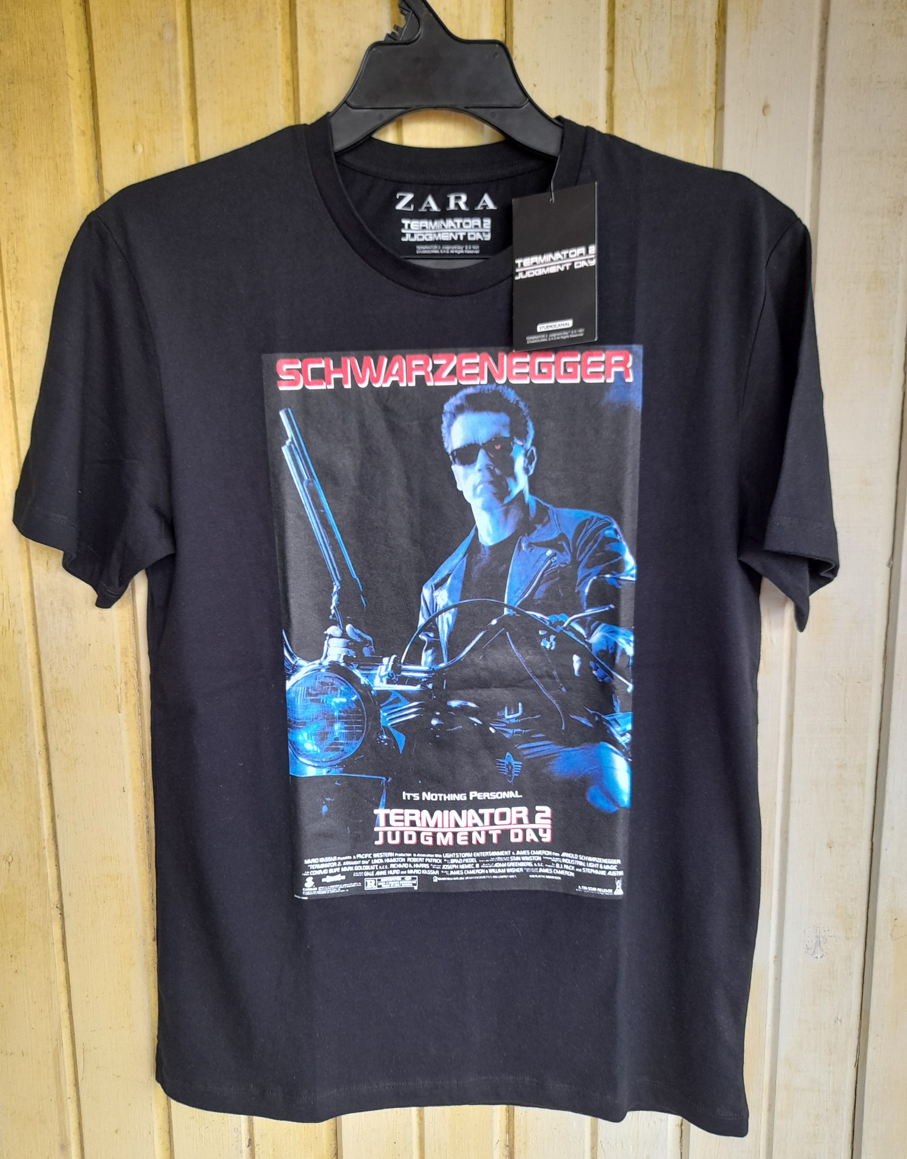 Zara Movie Tshirt Terminator 2 Judgement Day