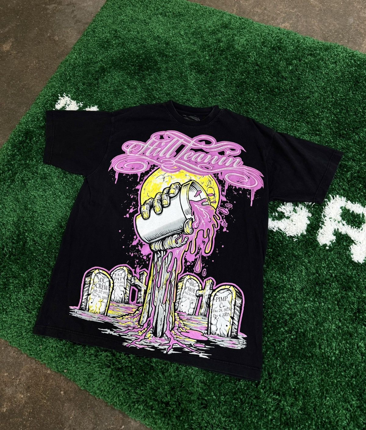Other Still Leaning Dj Screw Fat Pat Puff Print Logo Tee 2xl Xxl Hoodie, Sweatshirt | FlexRushtees.com