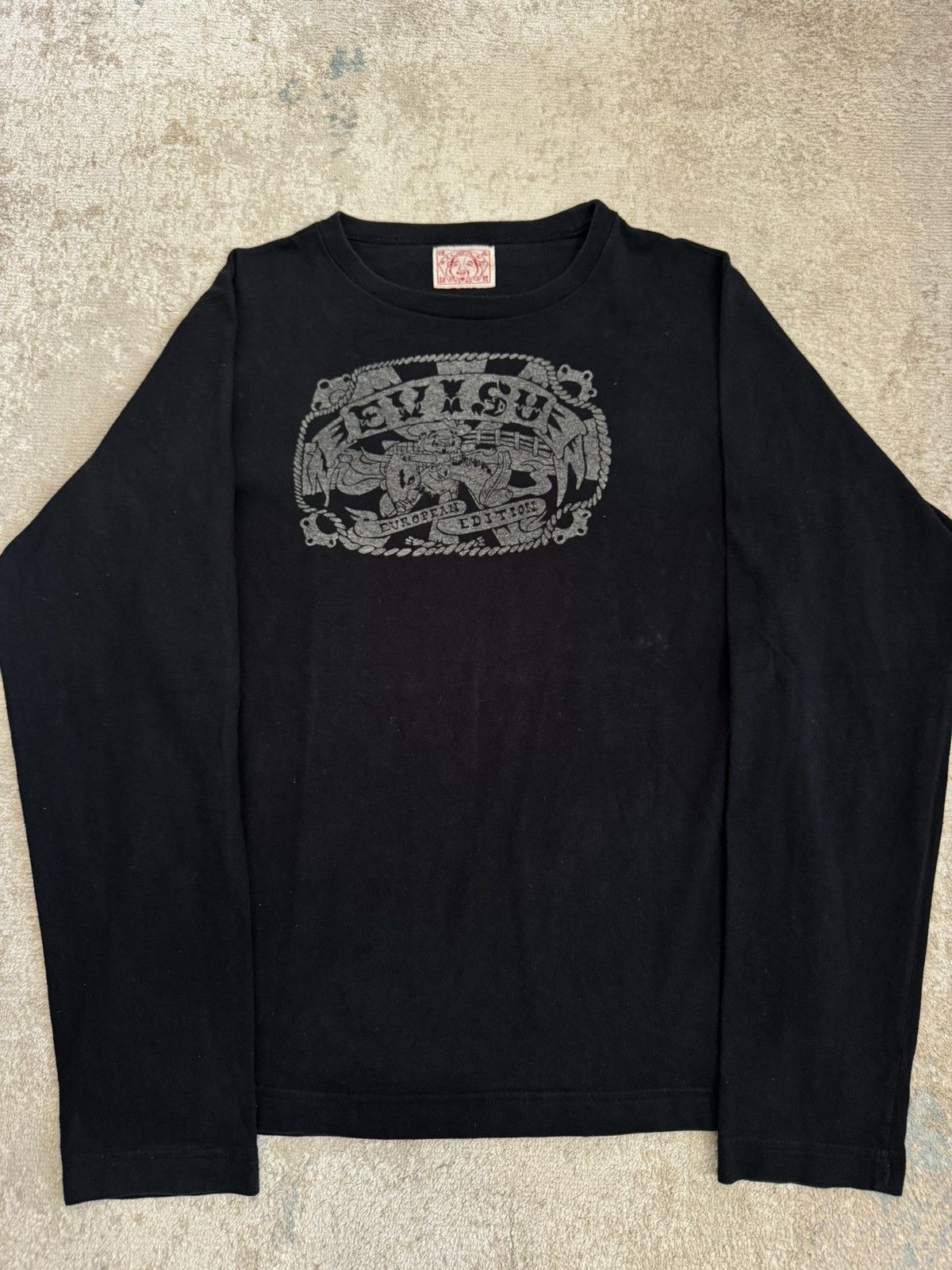 Evisu Longsleeve European Edition Rare Vintage T-Shirts, Hoodie, Sweatshirt | FlexRushtees.com