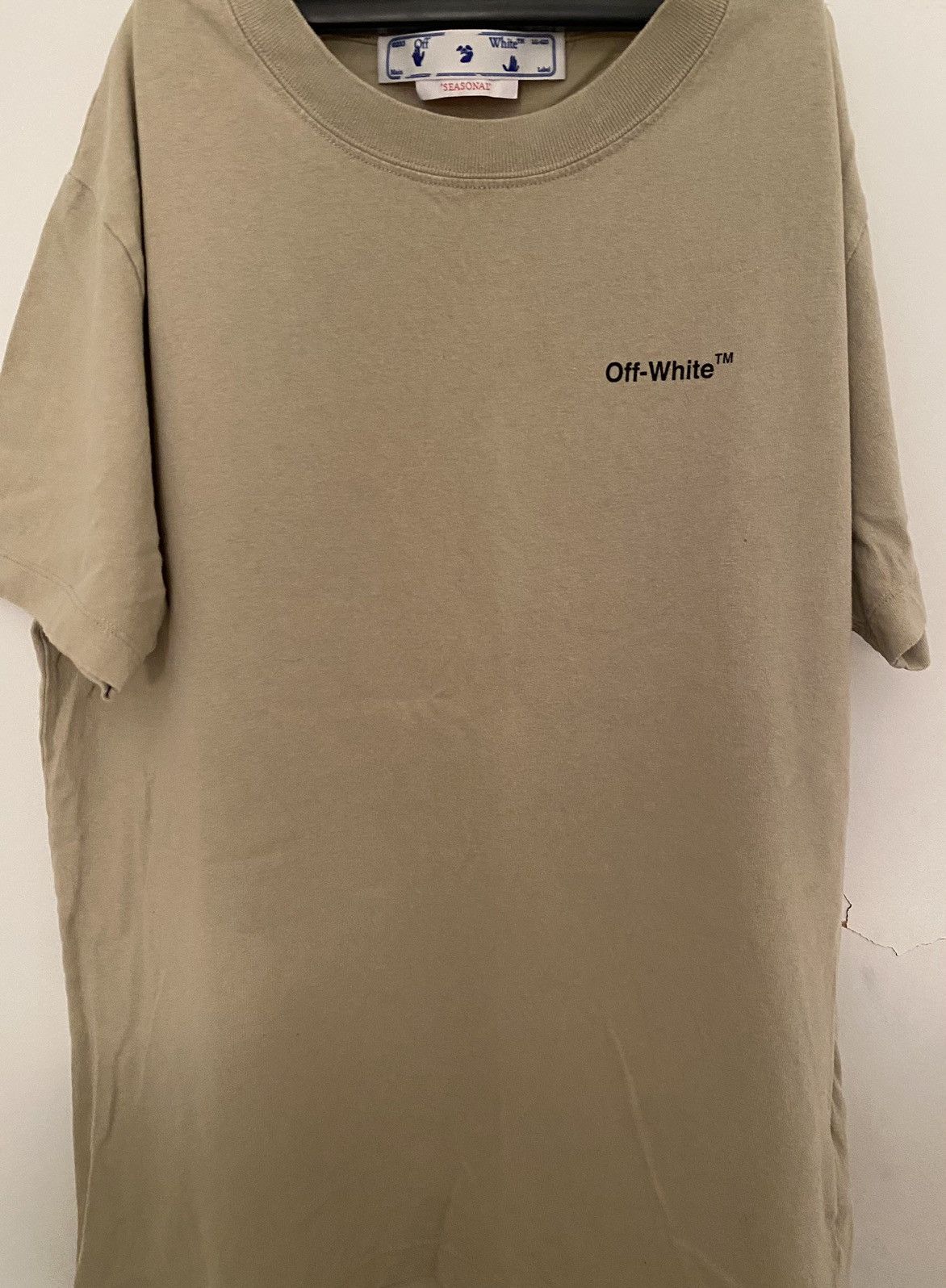 White Off White T Shirt Rare Colorway Hoodie, Sweatshirt | FlexRushtees.com