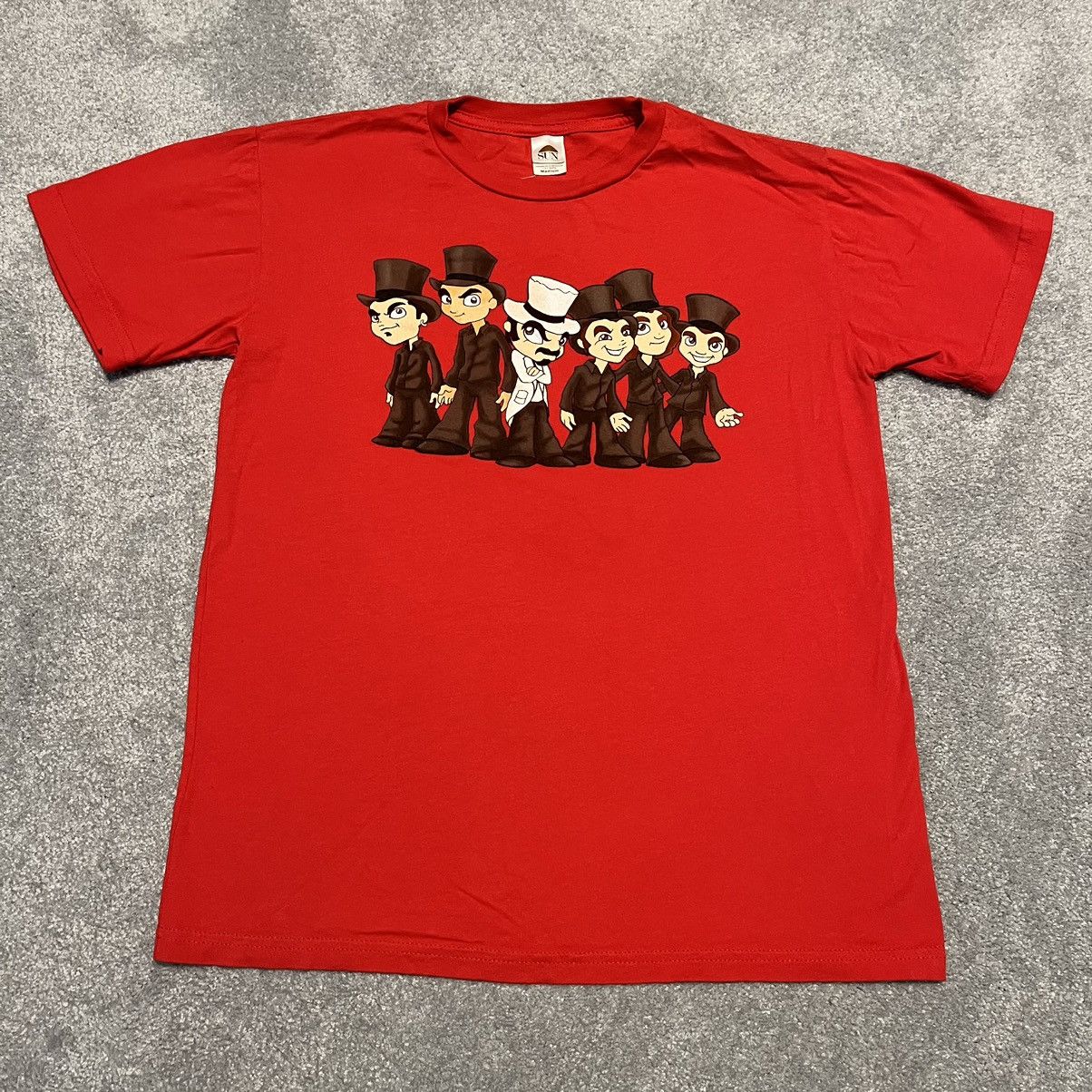 Vintage System Of A Down Serj Tankian The Fcc Band Cartoon Band Tee Hoodie, Sweatshirt | FlexRushtees.com