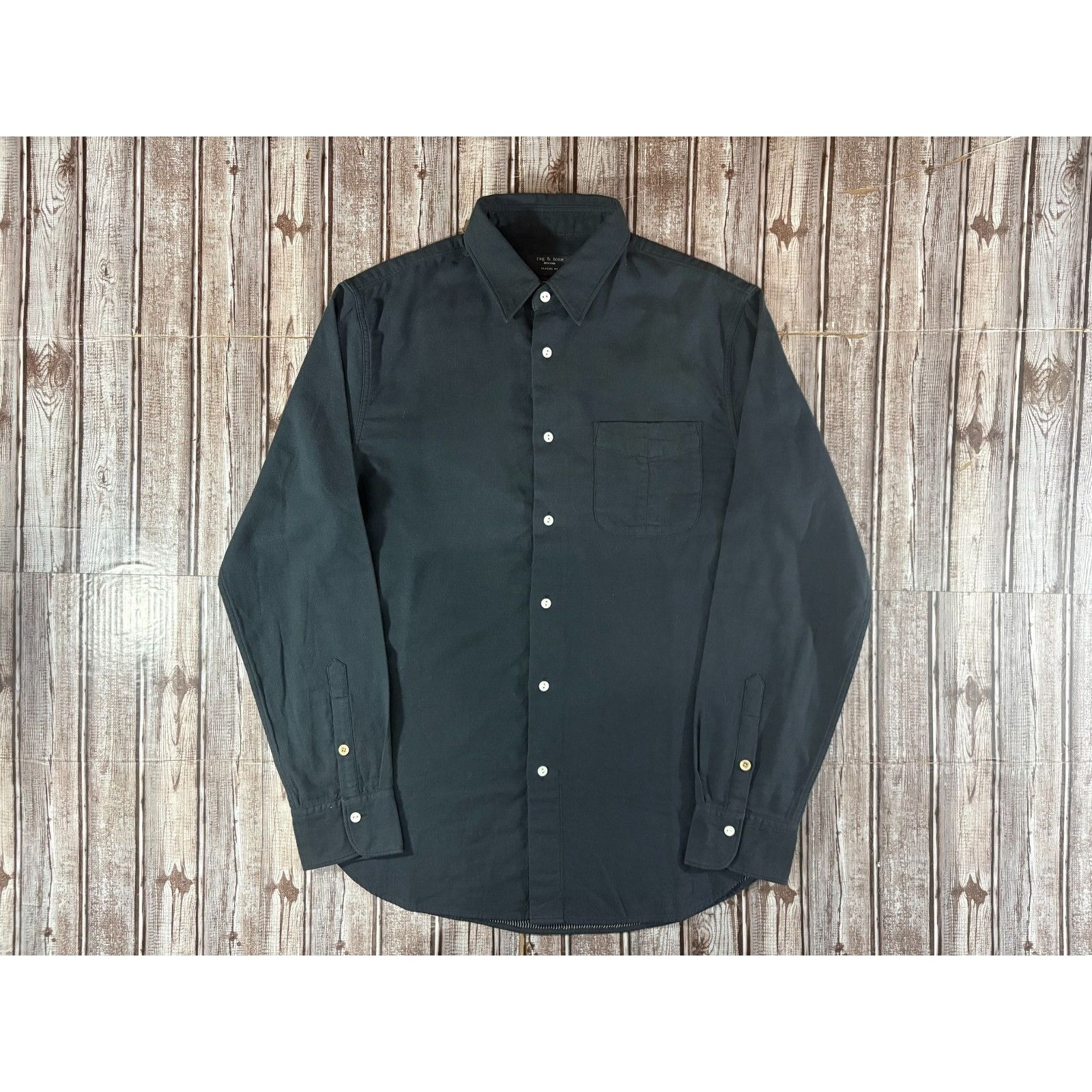 Bone Rag Bone Beach Shirt Size M Color Black White Nwt