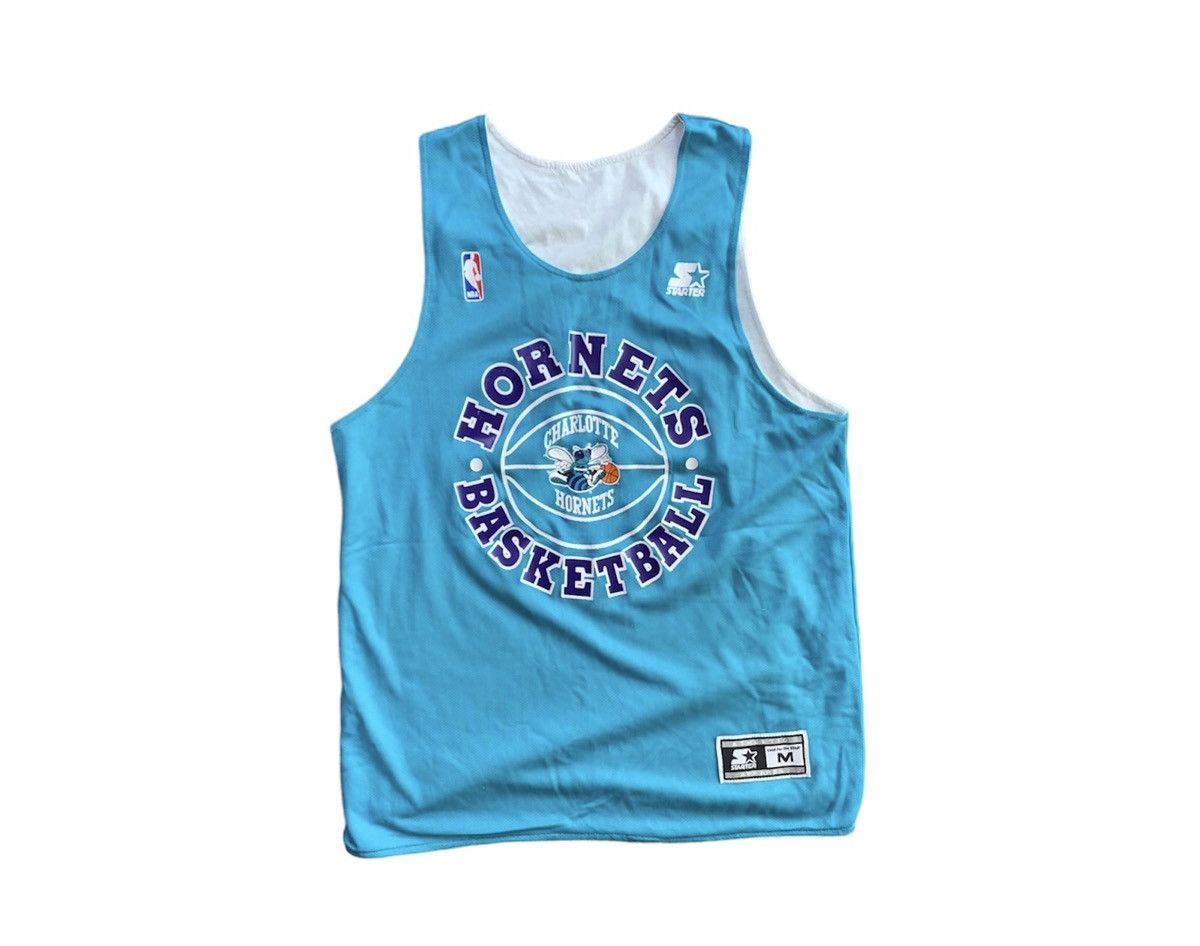Starter X Vintage Hornets Basketball Charlotte Nba Starter Jersey T Shirt