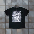 Vintage Angles Shirt Majestic Men S Xl Black 60s World Serres Photo Graphic Print T Shirt Cr