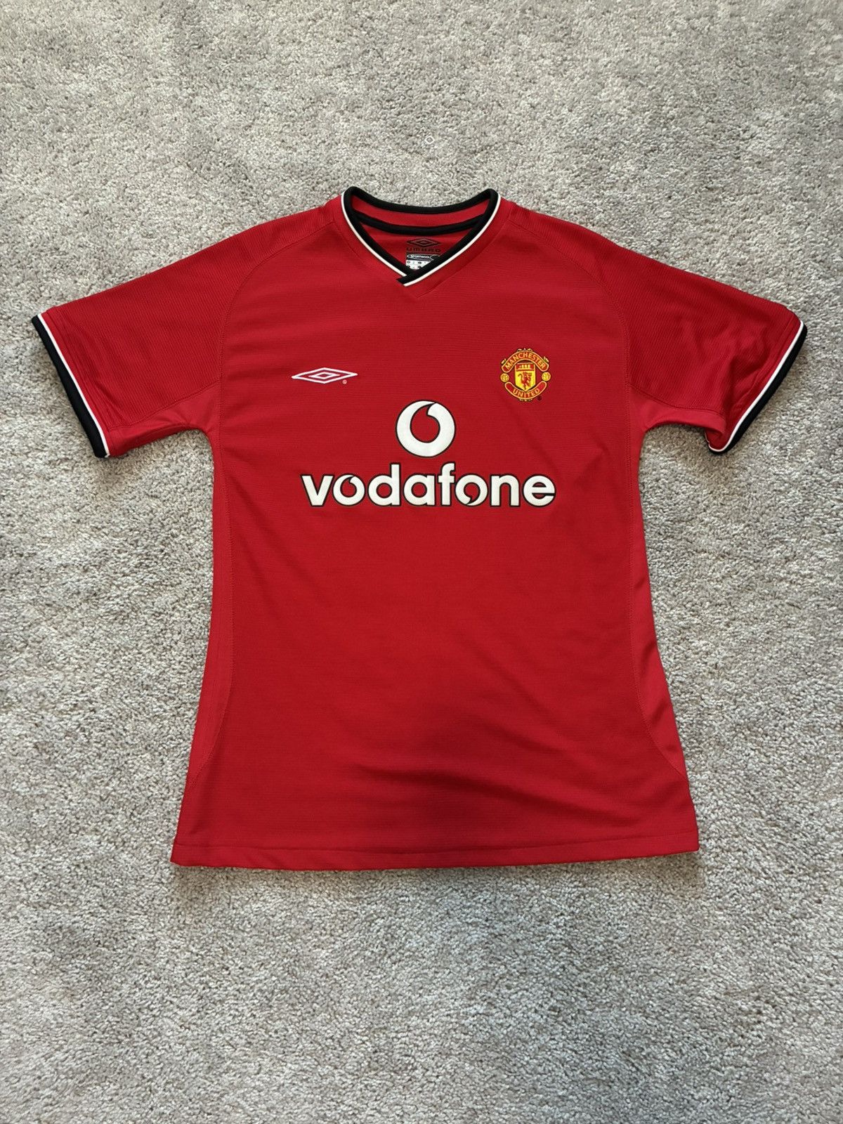 Umbro 2000 2002 Manchester United Home Kit