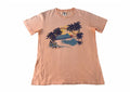 Japanese Brand Hr Market Landscape Beach Mountain Printed Tee