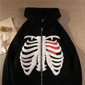 Vintage Bones Printed Hoodie T-Shirts, Sweatshirt | FlexRushtees.com
