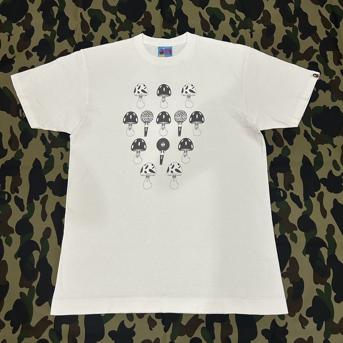 Bape Mushroom Disco System Tee