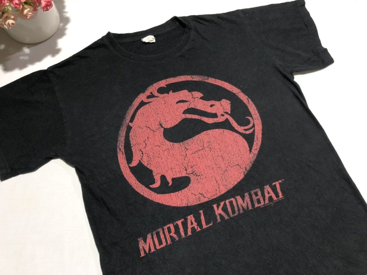 Vintage Mortal Kombat Shirt Big Logo