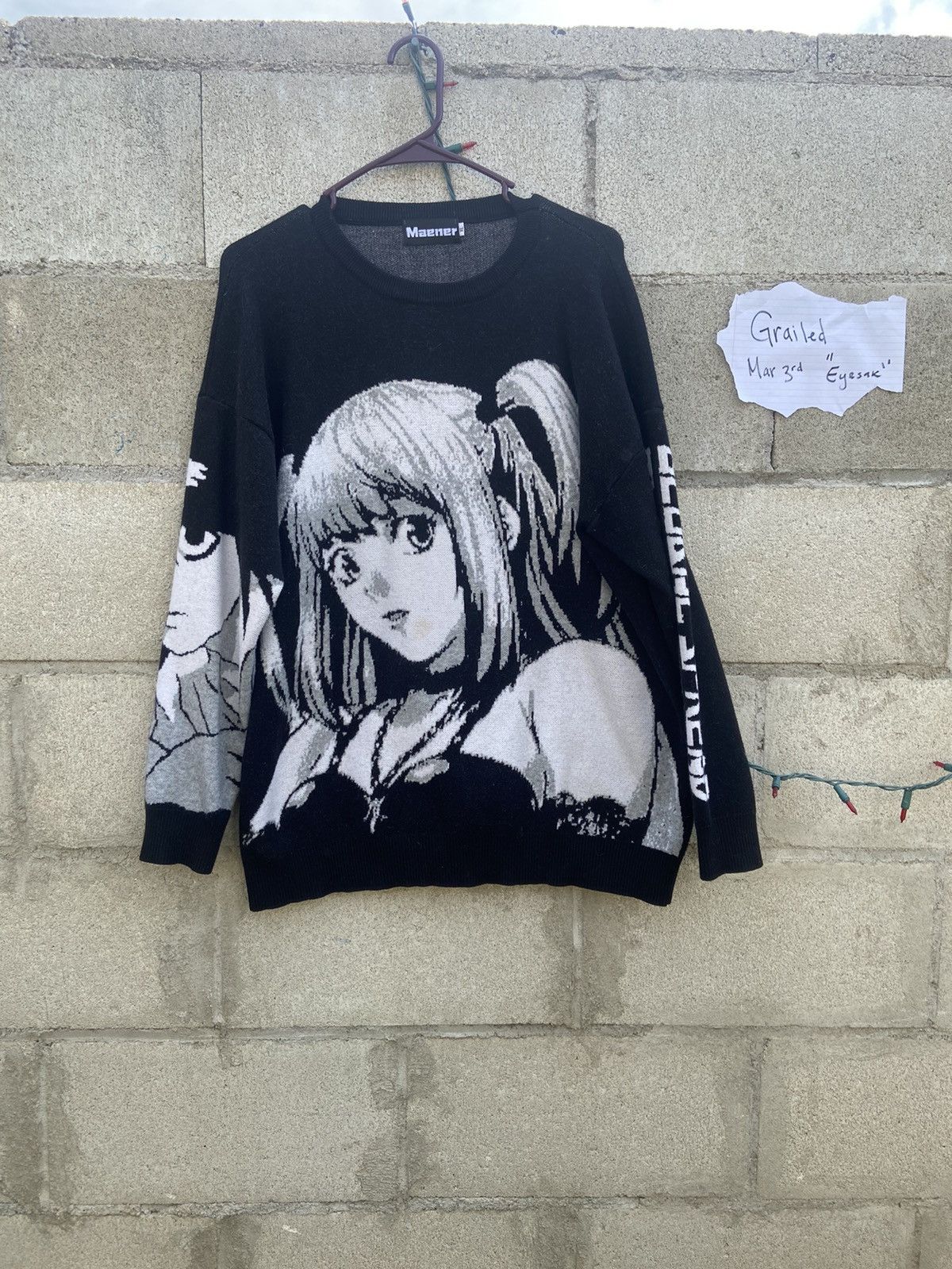 Vintage Deathnote Misa Misa And L Sweatshirt T-Shirts, Hoodie | FlexRushtees.com