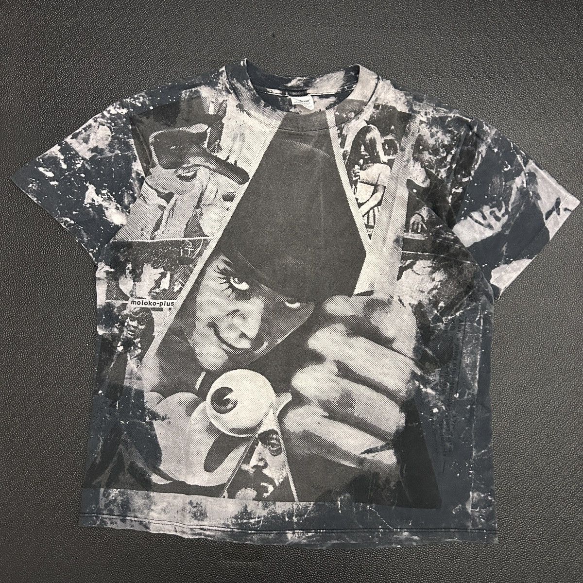 Vintage 90s Clockwork Orange Mosquito Head Aop Vintage Rare Grail