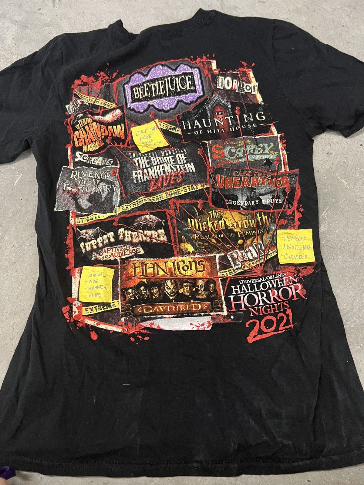 Universal Studios 2021 Halloween Horror Nights House Tee Hoodie, Sweatshirt | FlexRushtees.com