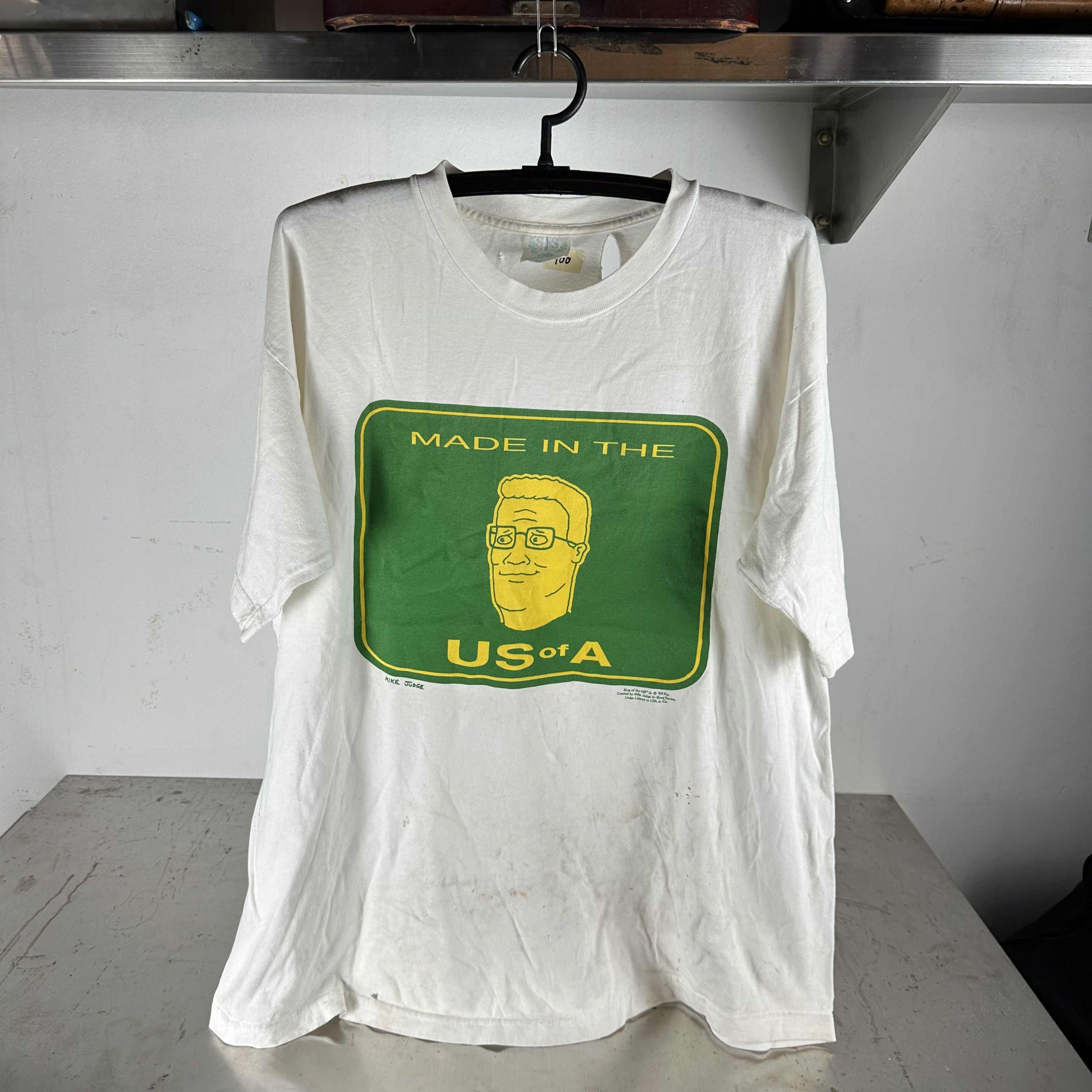 Vintage 1999 King Of The Hill Mike Judge Promo Thrashed T Shirt Hoodie, Sweatshirt | FlexRushtees.com