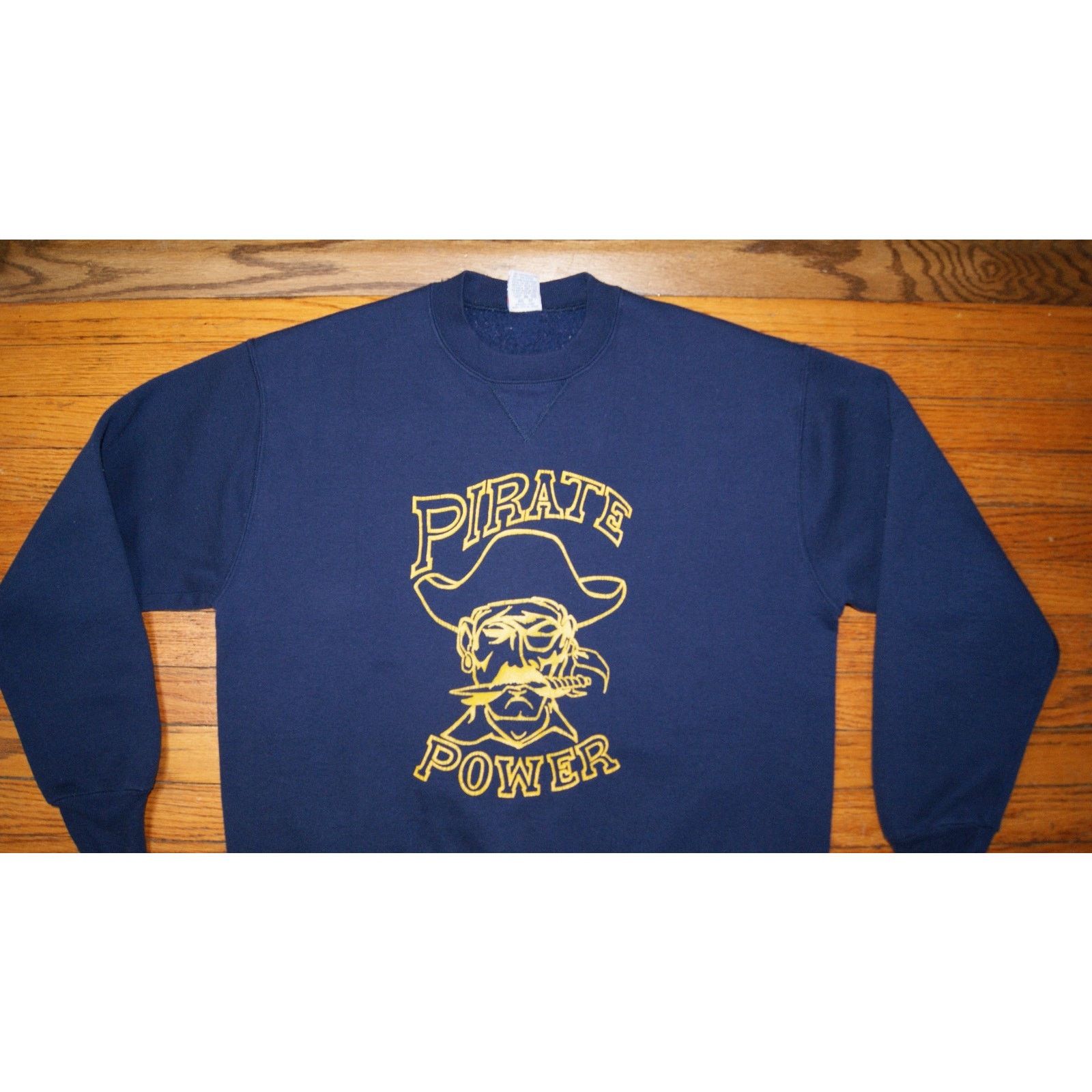 Russell Athletic Vtg Pirate Power Russell Athletic Crewneck Sweatshirt L Usa