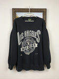 Vintage 90s Los Angeles Raiders Sweatshirt Rare Crewneck