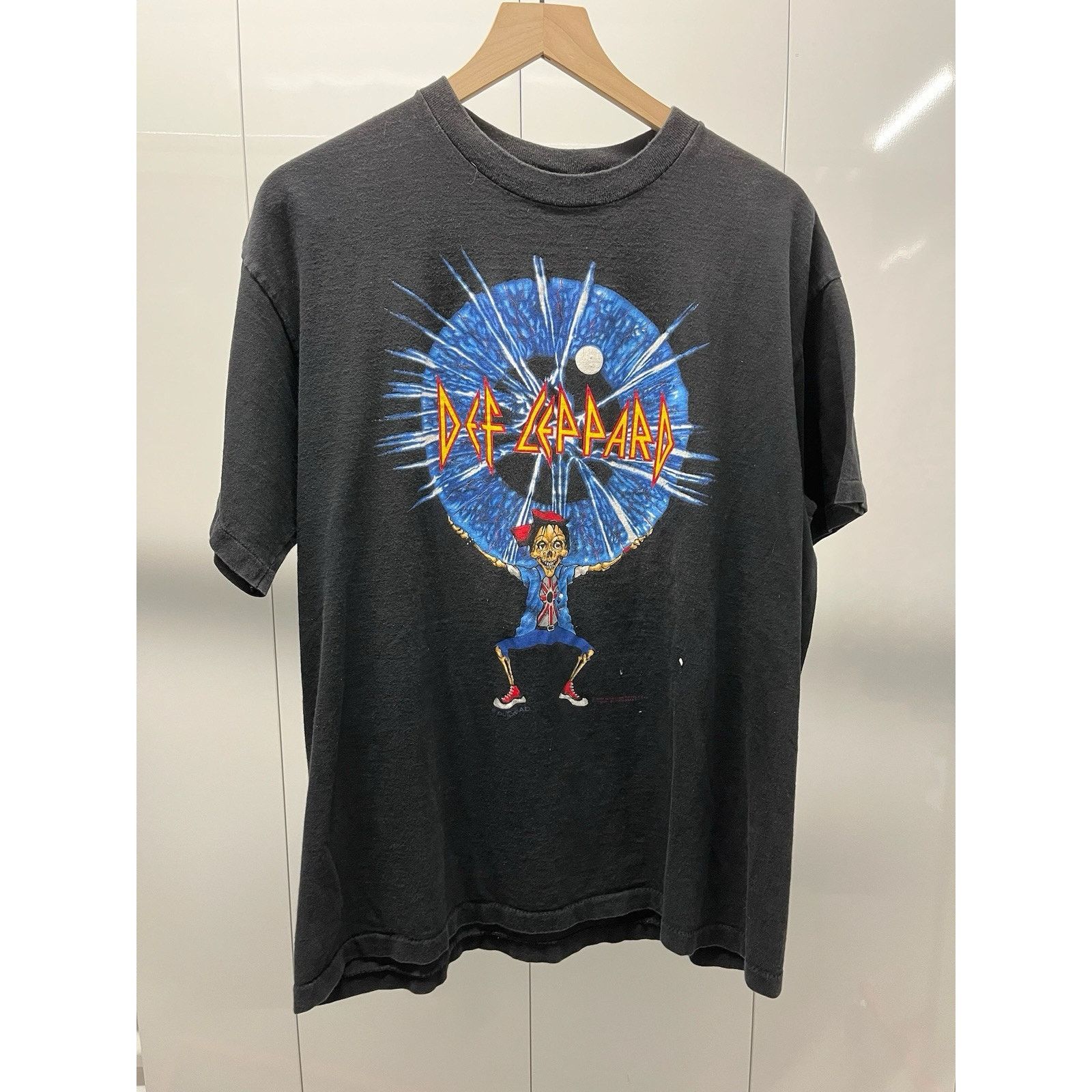 Giant Vintage Pushead Def Leppard Never Ending Weekend Tour Shirt