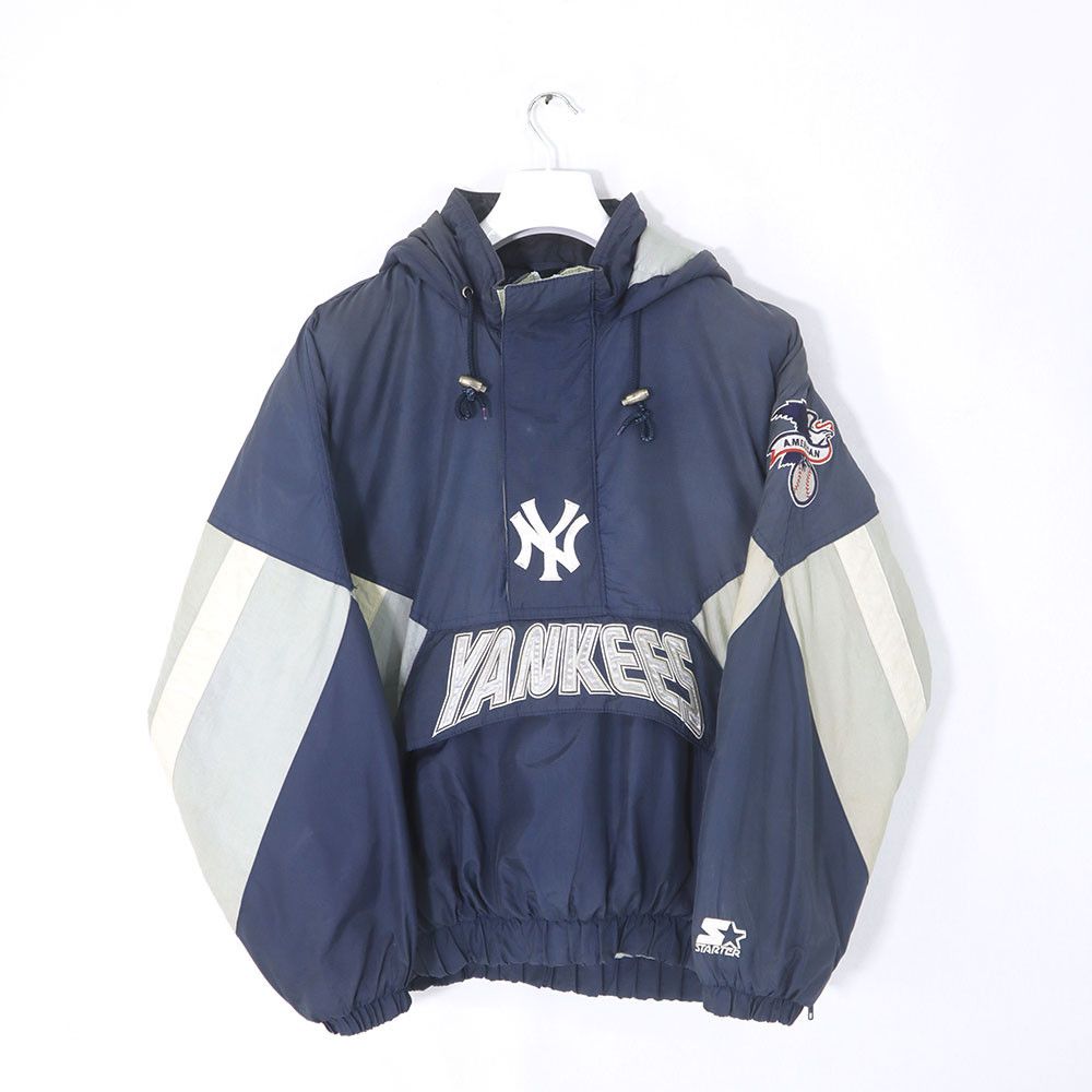 Starter Vintage 90s Ny Yankees By Starter Anarok Windbreaker