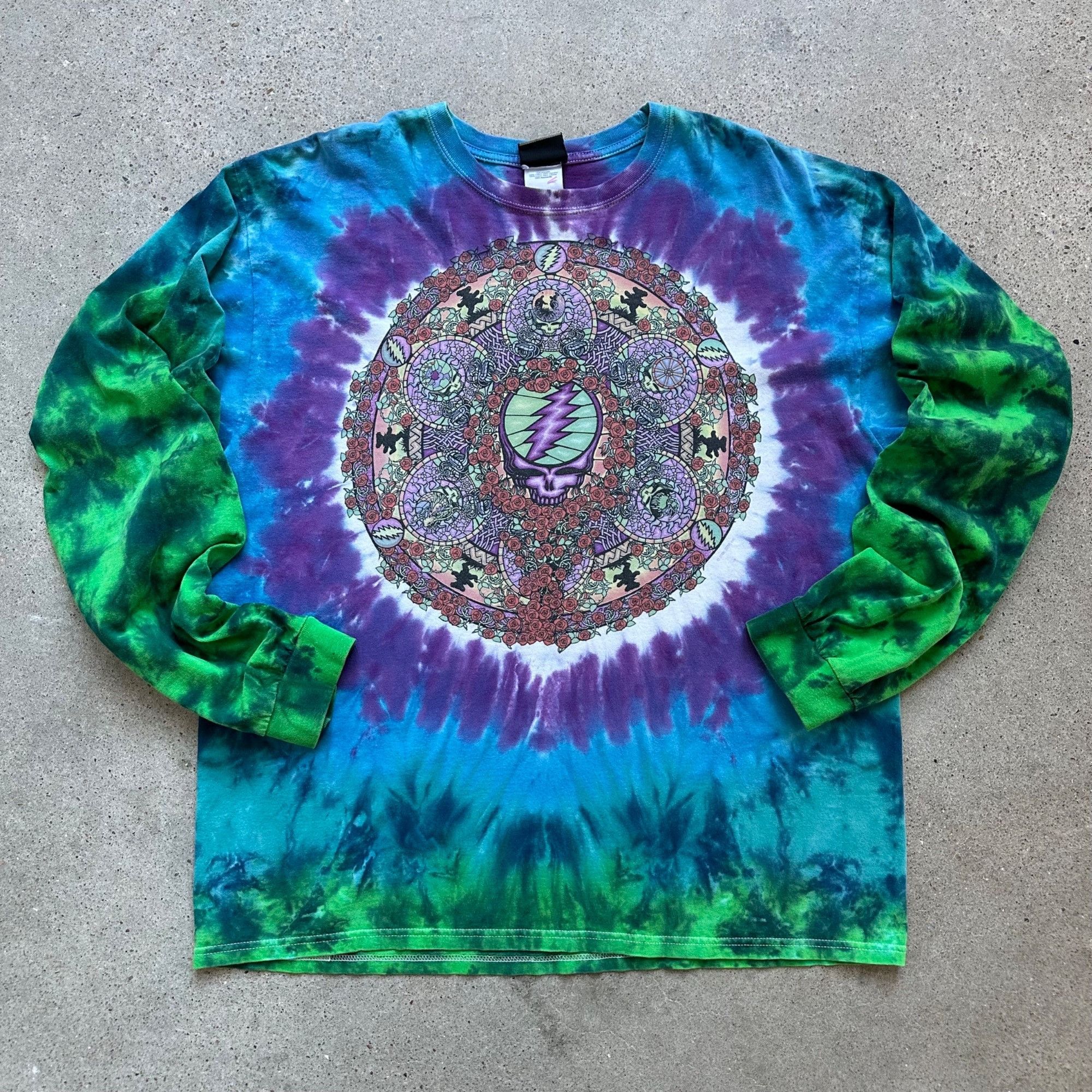 Liquid Blue X Vintage Vintage 2000 Grateful Dead Liquid Blue Longsleeve Shirt Hoodie, Sweatshirt | FlexRushtees.com