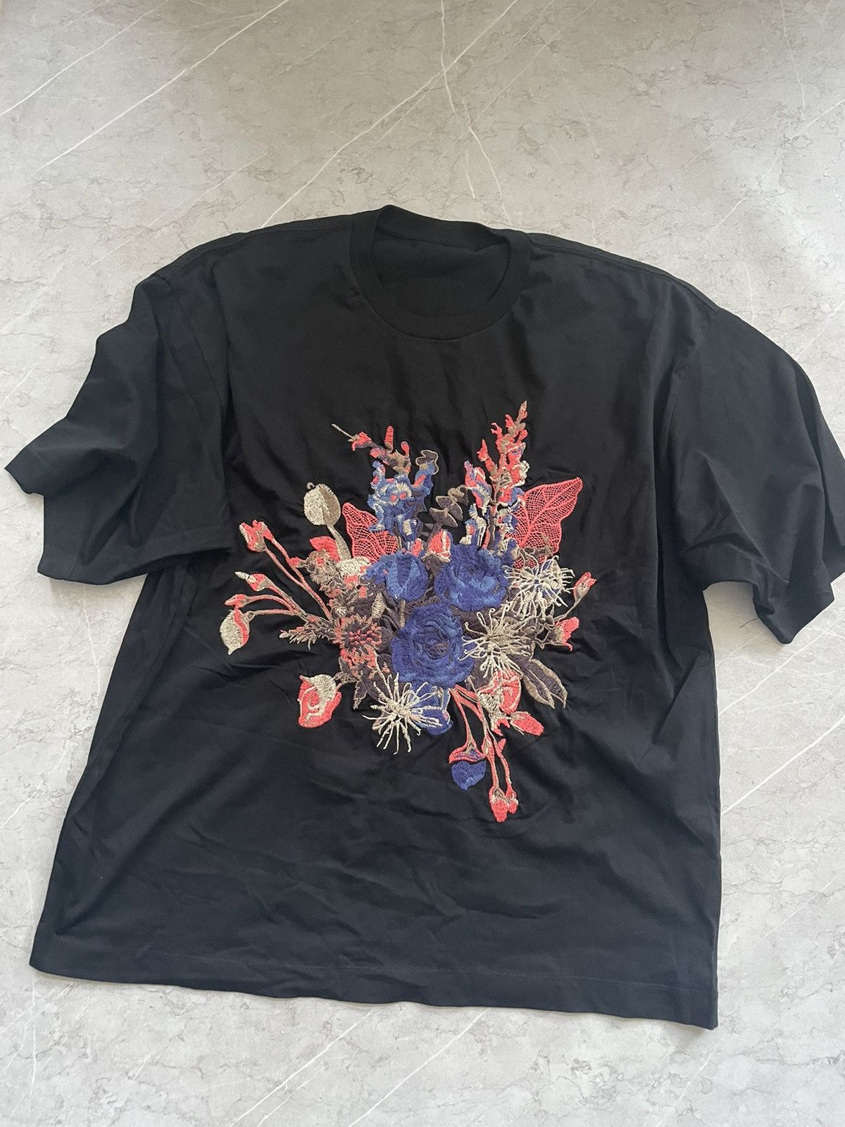 Japanese Brand Maison Special Floral Oversized Tee Hoodie, Sweatshirt | FlexRushtees.com
