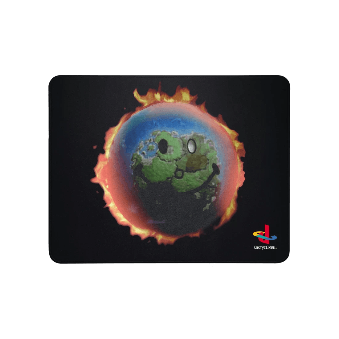 Scott Travis Scott Fortnite Cj World Black Mouse Pad Cactus Jack
