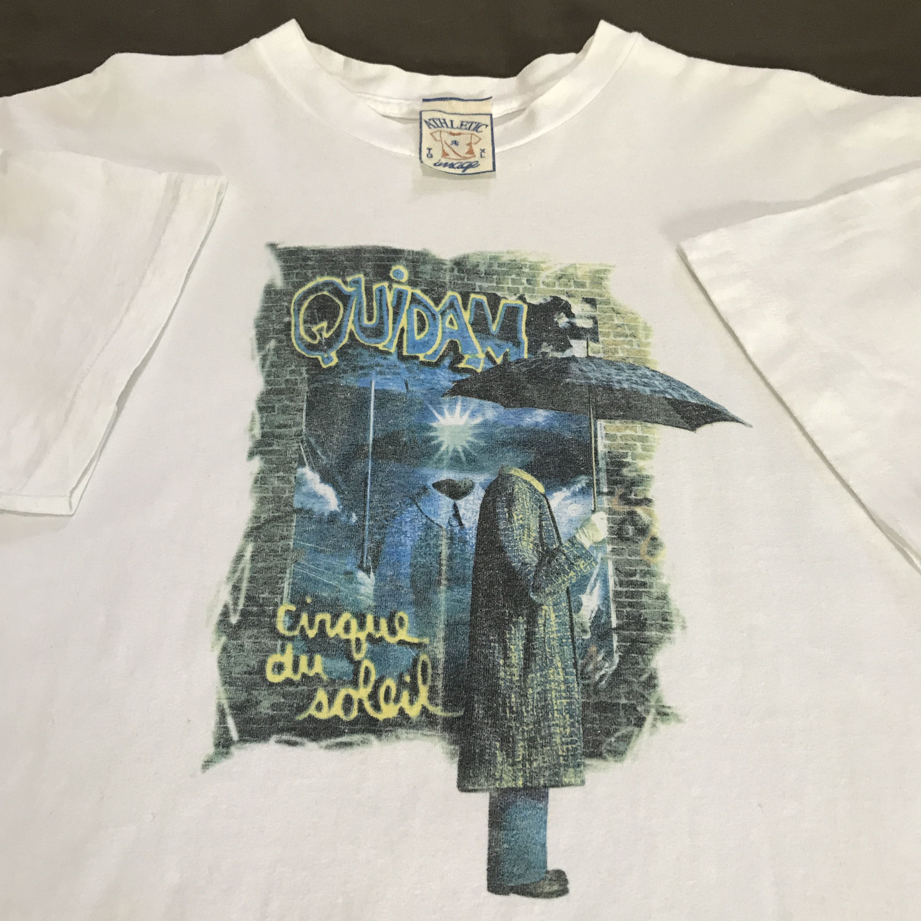 Vintage 90s Quidam Cirque Du Soleil Circus Tee Xl Graphic Hoodie, Sweatshirt | FlexRushtees.com