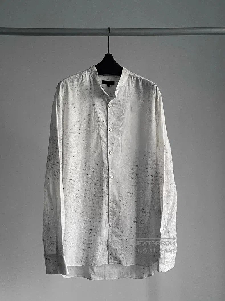 Demeulemeester Ann Demeulemeester Matrix Code Shirt