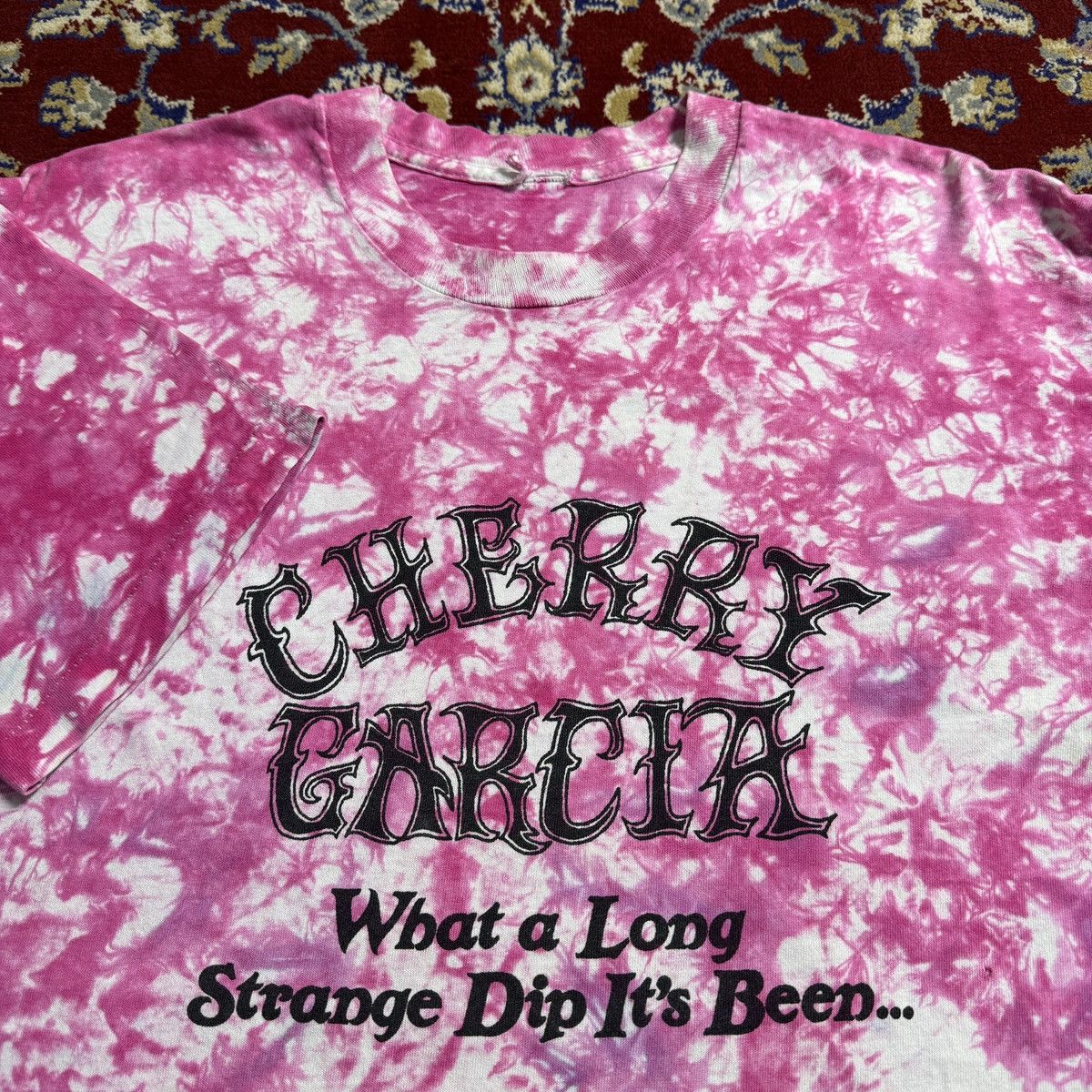 Liquid Blue 90s Grateful Dead Head Cherry Jerry Garcia Ben And Jerry S T-Shirts, Hoodie, Sweatshirt | FlexRushtees.com