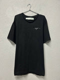 White Off White Mens Black T Shirt Size M Hoodie, Sweatshirt | FlexRushtees.com