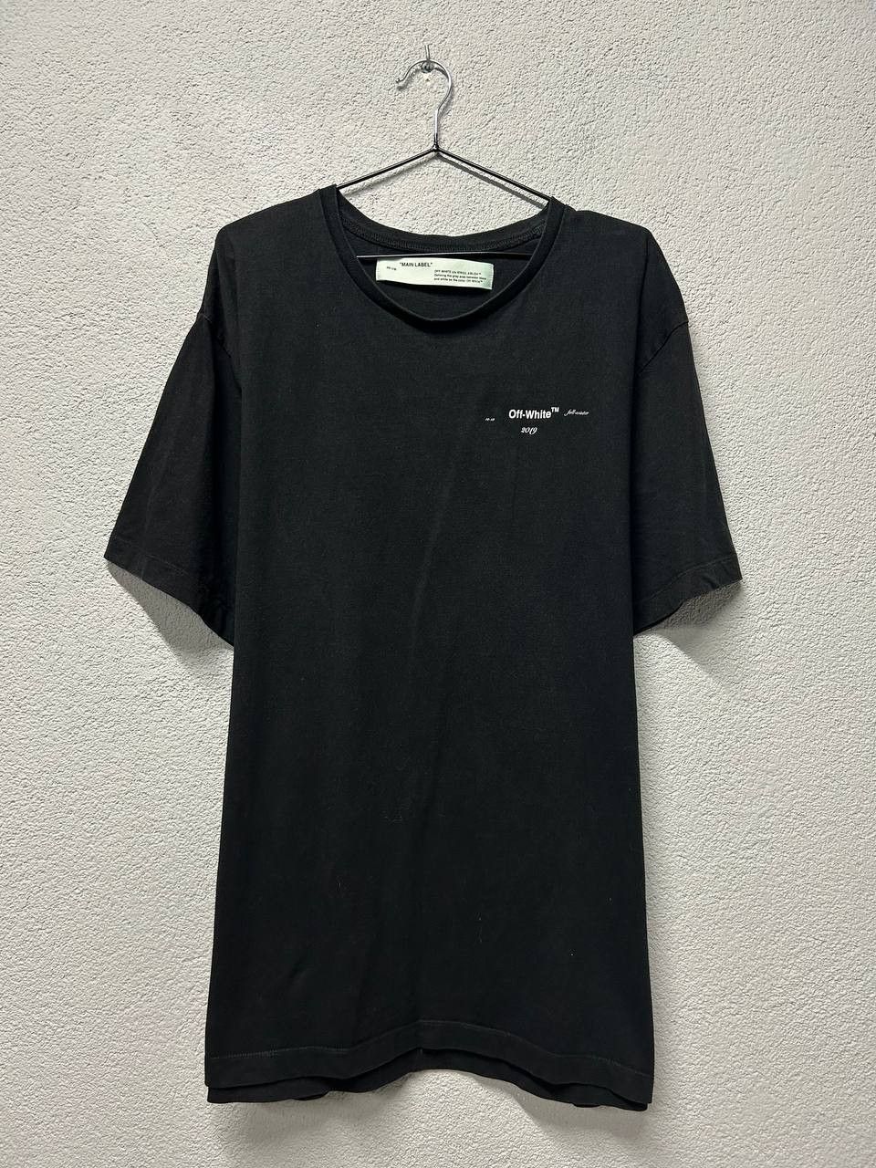 White Off White Mens Black T Shirt Size M Hoodie, Sweatshirt | FlexRushtees.com