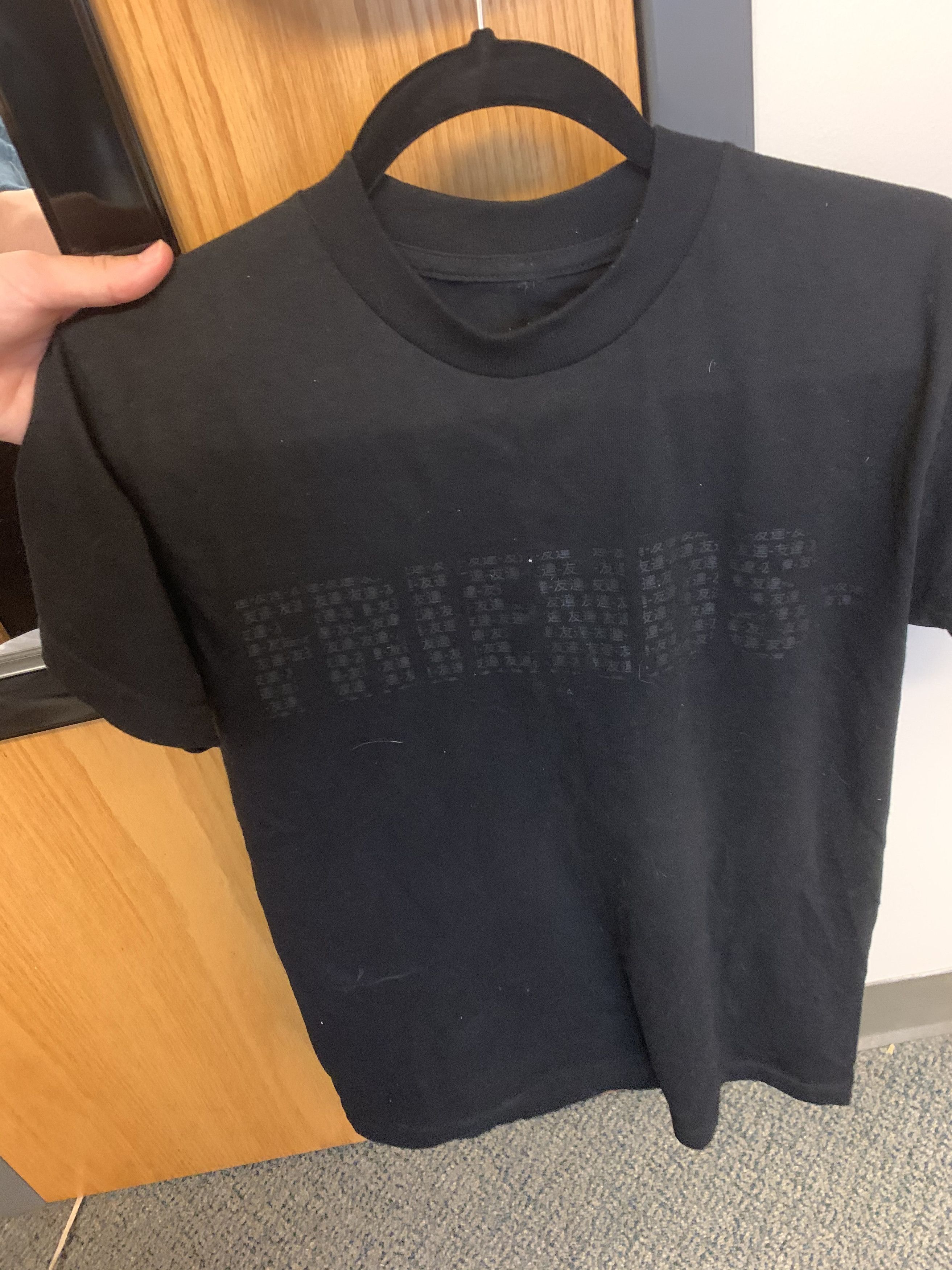 Vlone Blackout Matrix Friends Tee