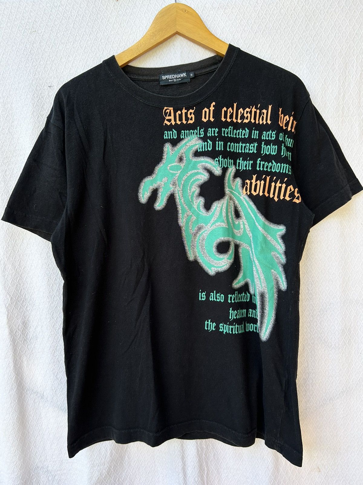 If Six Was Nine X Japanese Brand Bindingoffer Spredhawk Japanese Tribal Poem Tees