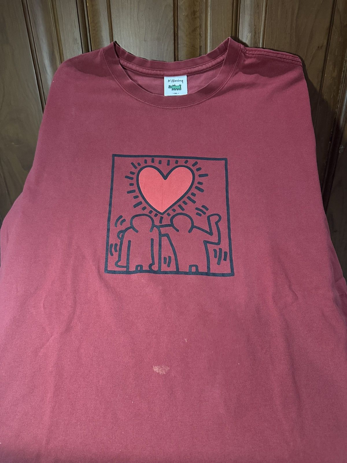 Haring Vintage Keith Haring Art Tee Hoodie, Sweatshirt | FlexRushtees.com