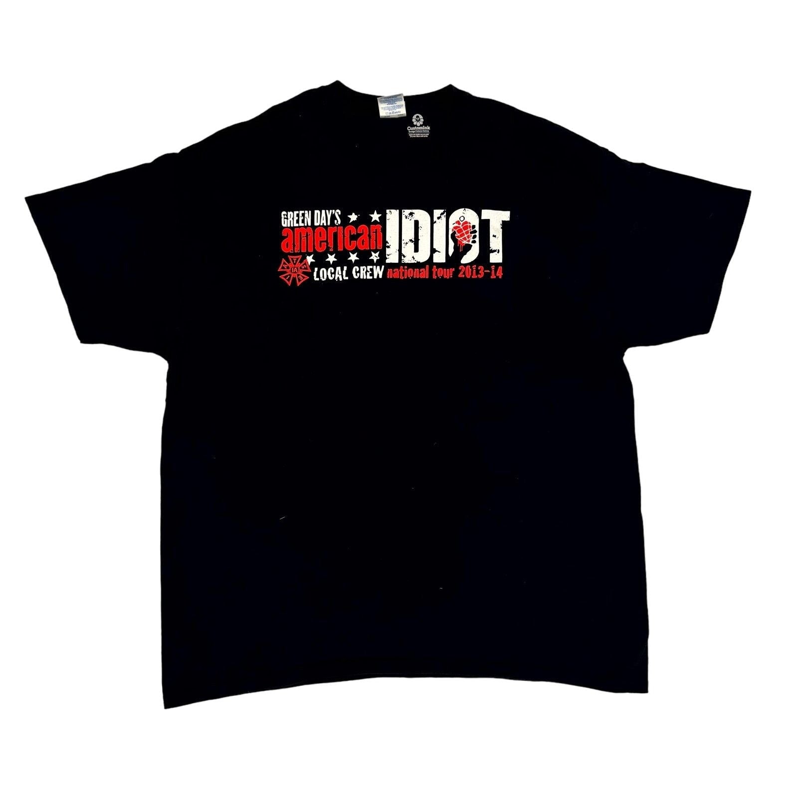 Vintage Green Day American Idiot 2013 Tour Tshirt Hoodie, Sweatshirt | FlexRushtees.com