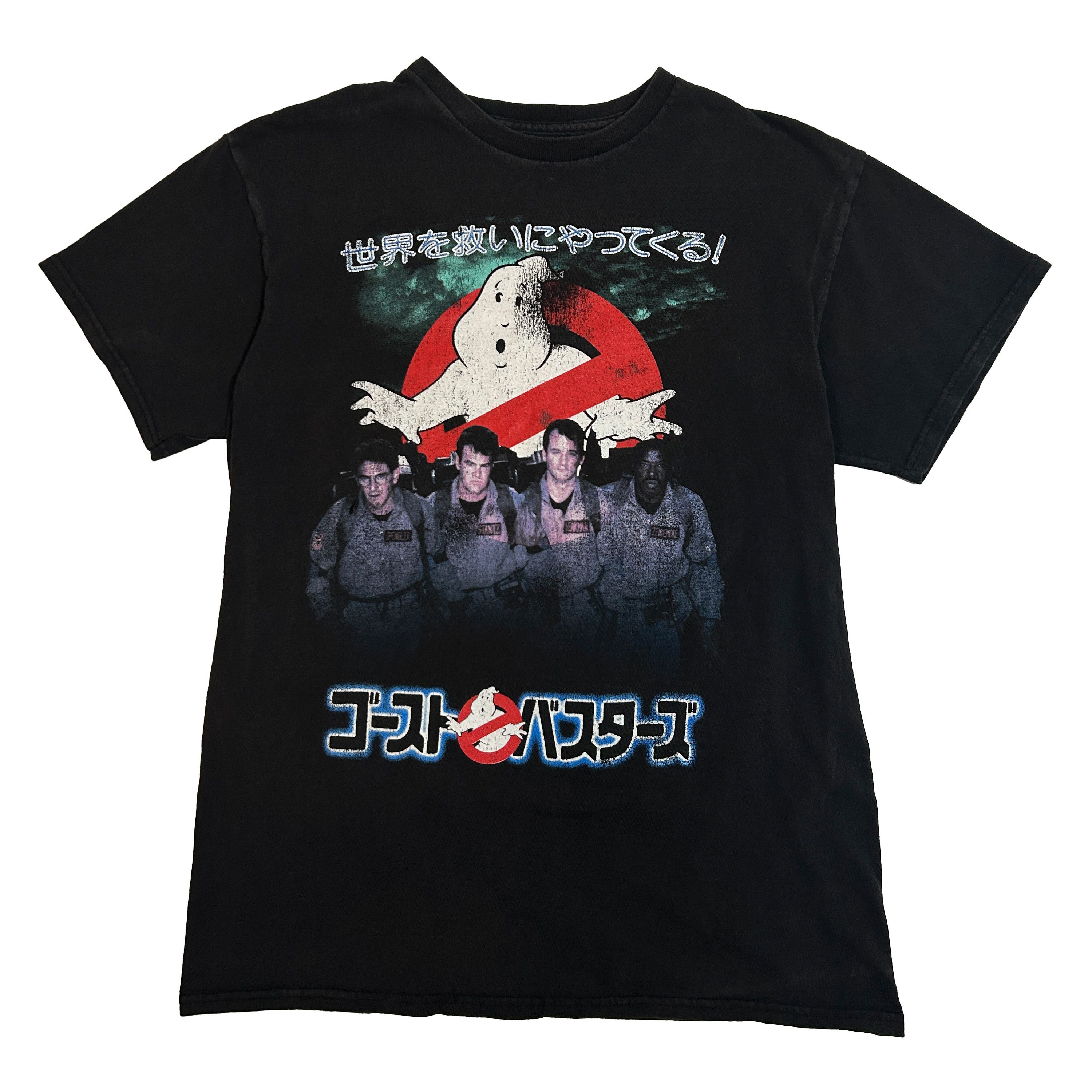 Vintage Ghostbusters Japan Graphic Tee Hoodie, Sweatshirt | FlexRushtees.com