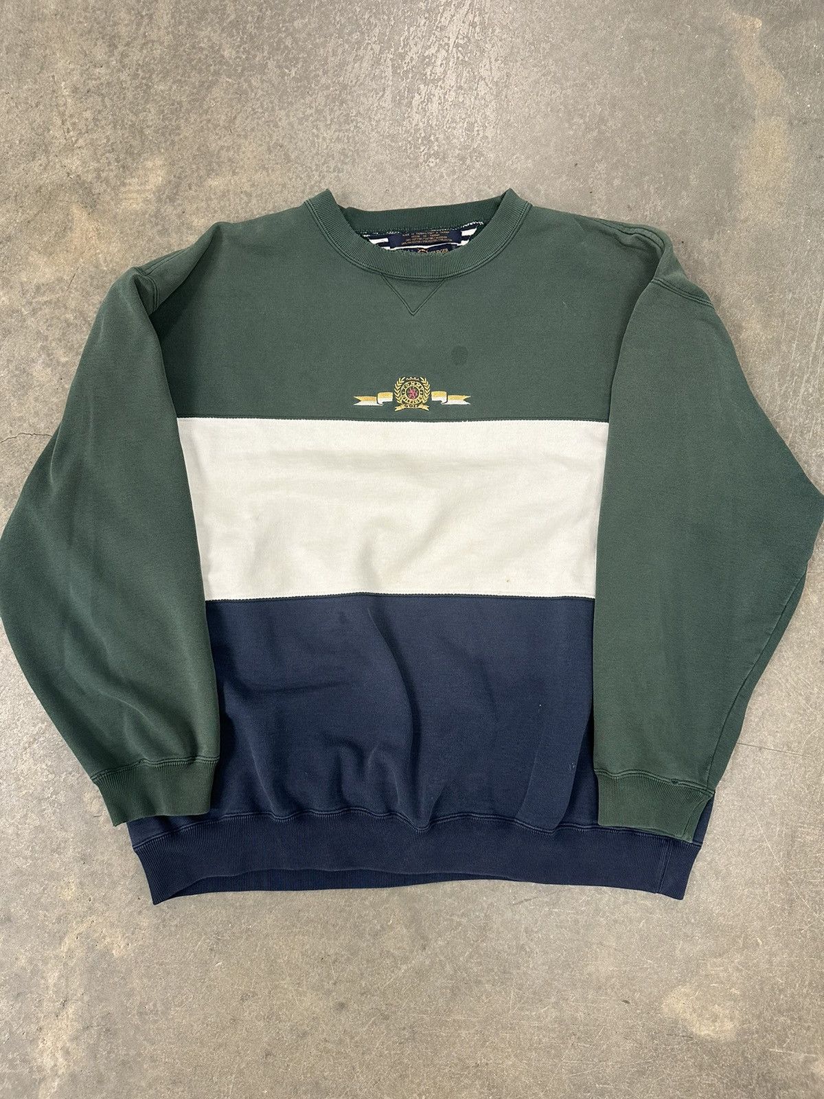 Tommy Hilfiger Vintage 90s Tommy Hilfiger Embroidered Crewneck Size Xl T-Shirts, Hoodie, Sweatshirt | FlexRushtees.com