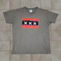 Vintage Fox Amsterdam Europe Vacation Graphic Green T Shirt Men S Xl Hoodie, Sweatshirt | FlexRushtees.com