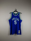 Nba Kidd 5 Dallas Mavericks Royal Swingman Jersey