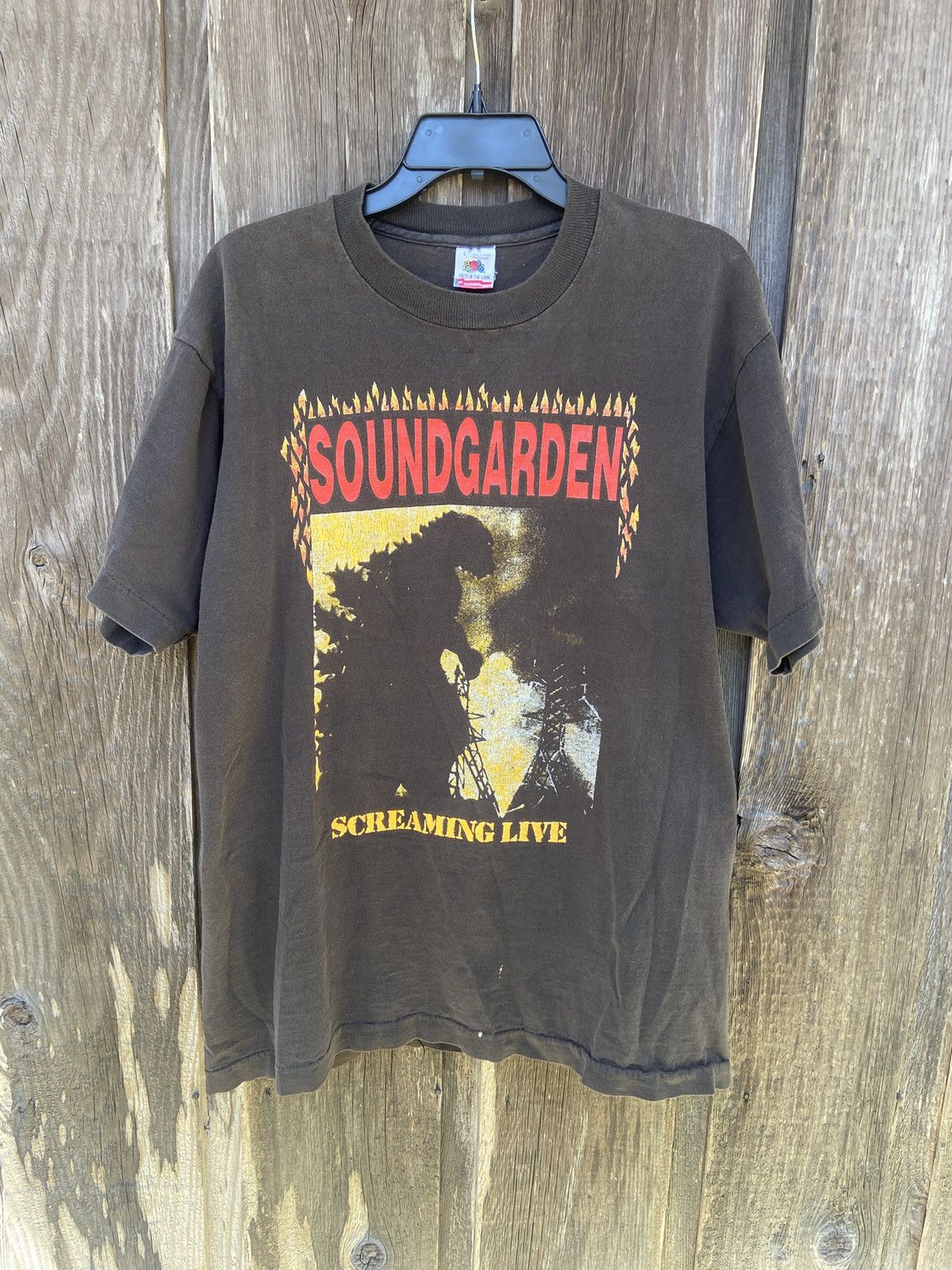 Vintage Soundgarden Screaming Live Total Godhead Tshirt Hoodie, Sweatshirt | FlexRushtees.com