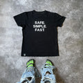 Vintage Y2k Safe Simple Fast Logo Funny Slogan Tee Hoodie, Sweatshirt | FlexRushtees.com