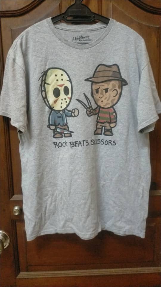 Vintage Nightmare On Elm Street Graphic Tees Shirt