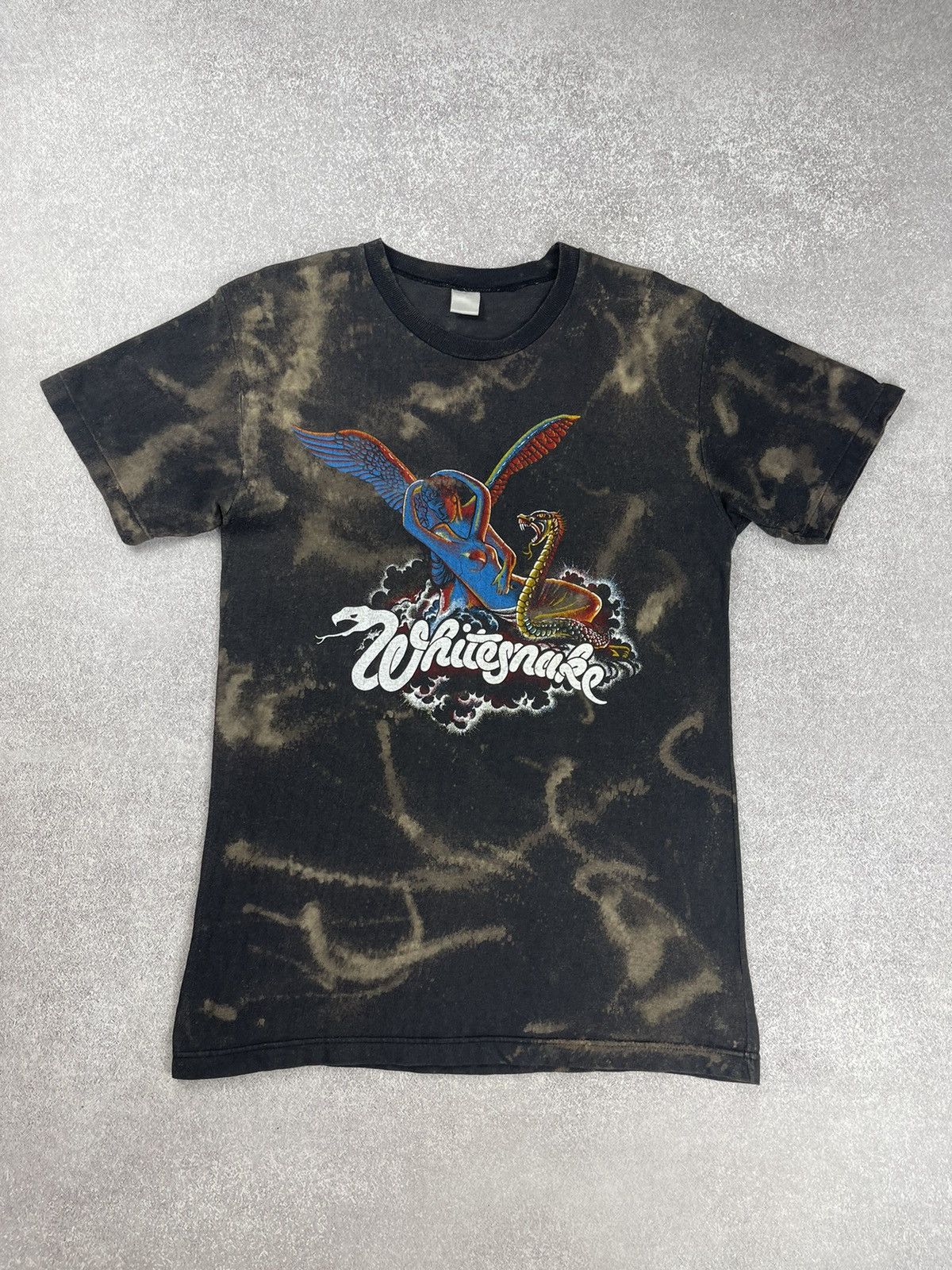 Band Tees Vintage Whitesnake Band Promo Music Custom T Shirt Hoodie, Sweatshirt | FlexRushtees.com