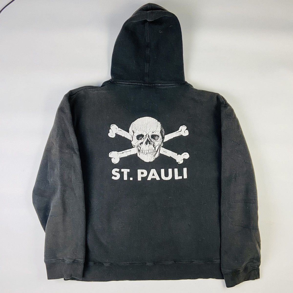 Vintage Distressed Sun Faded St Pauli Hoodie T-Shirts, Sweatshirt | FlexRushtees.com