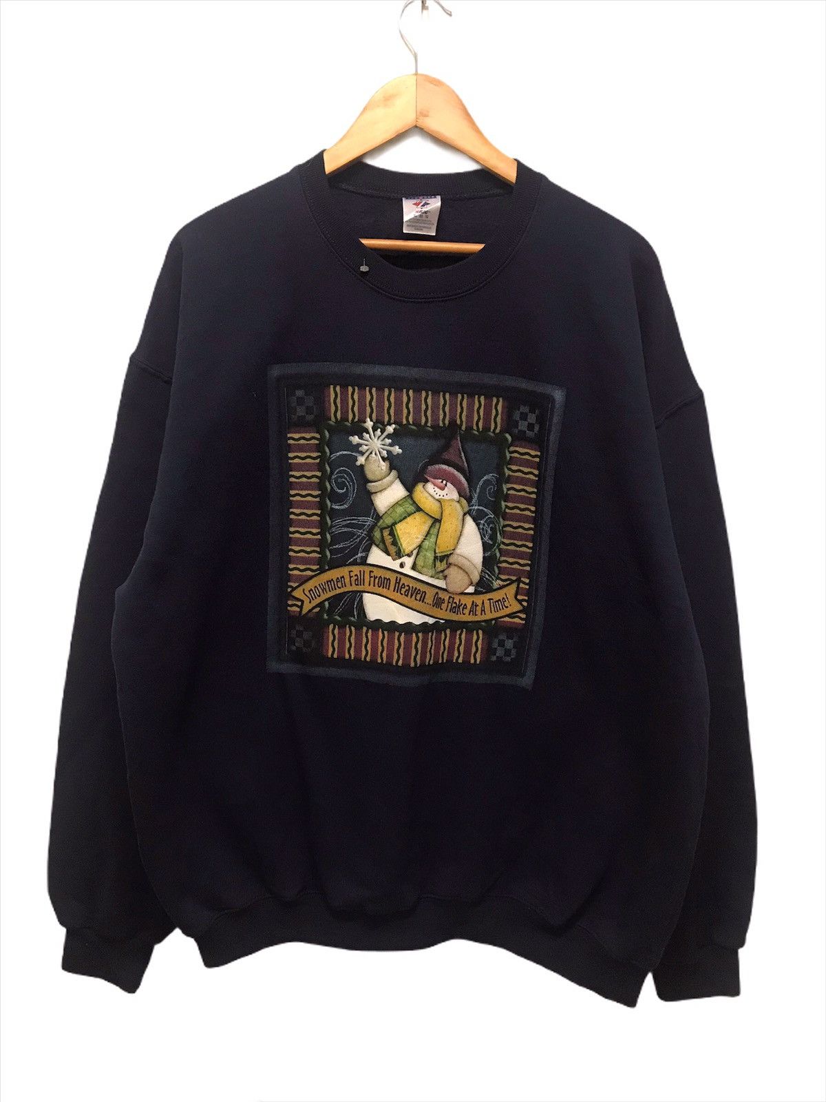 Vintage Jerzees Snowman Sweatshirt