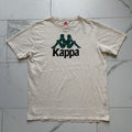Kappa Authentic Estessi 3 Short Sleeve T Shirt Tee Cream L Hoodie, Sweatshirt | FlexRushtees.com